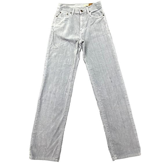 Christopher Blue Women's‎ Stretch Corduroy Jeans Sz 4 Smog Retro Grunge Straight - Picture 1 of 12